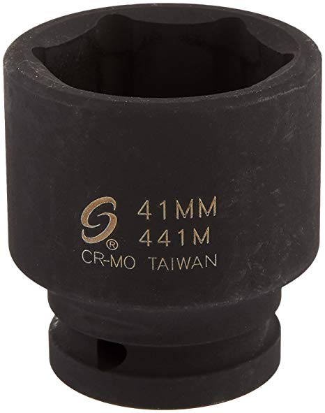 Sunex Tools 441M 3/4" Drive 6 Point Impact Socket 41mm Sunex Tools 441M 3/4" Drive 6 Point Impact Socket 41mm